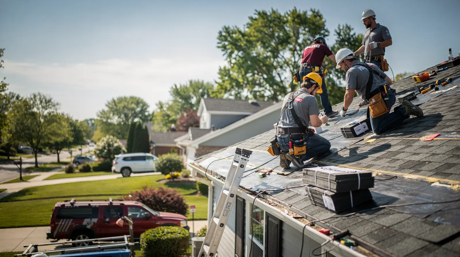 Roof Repair in Redmon, IL around you